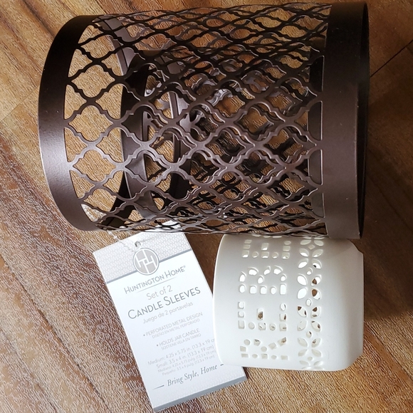 3/$10  Three candle holder/sleeve - Picture 3 of 3